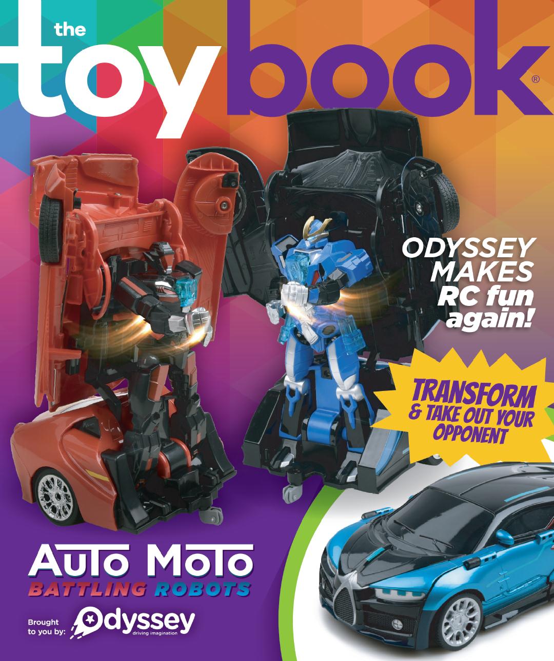 美国儿童玩具电子杂志/电子书/国外儿童玩具杂志好不好The Toy Book2019年3-4月