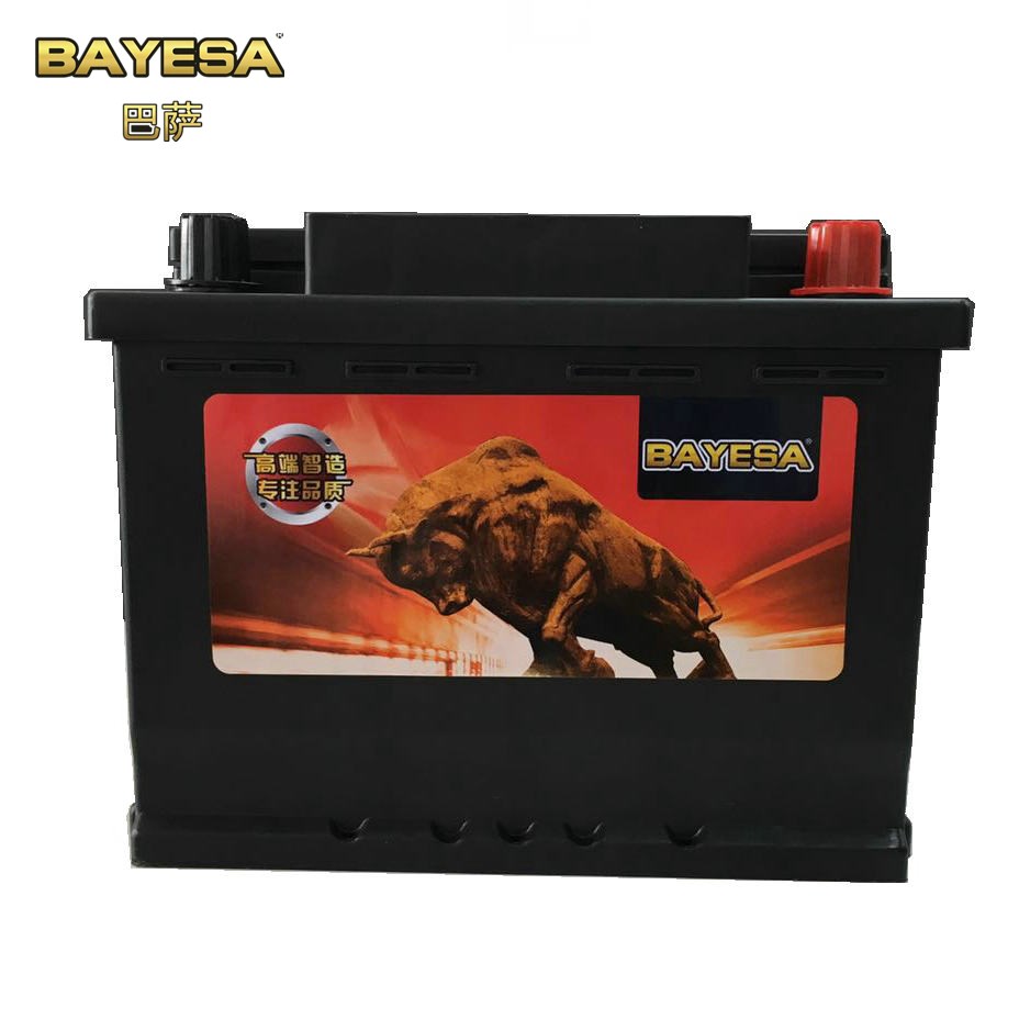 巴萨蓄电池 高品质免维护汽车电瓶 家用轿车品牌电池图片