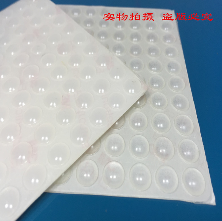 液态硅胶 厂家直销 5306透明色硅胶垫 自粘防滑胶垫 工艺品胶垫图片