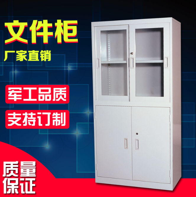 惠州工厂定制办公档案文件柜子 铁皮文件柜 钢制资料器械柜文件柜