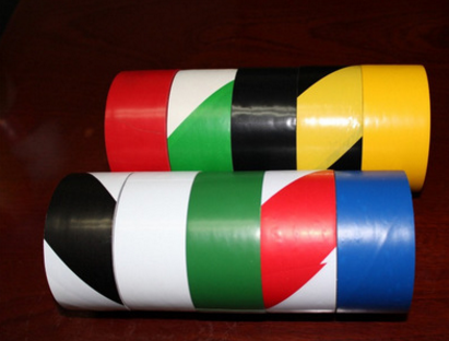 警示胶带PVC黑黄斑马线警戒地标贴地面标识彩色划线地板胶带包邮 斑马胶带