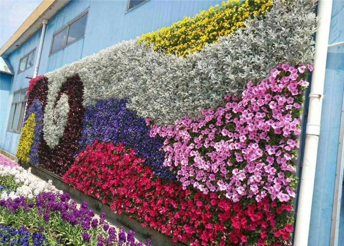 仿真植物墙草坪绿植墙绿色墙面假花塑料花艺创意背景形象墙装饰