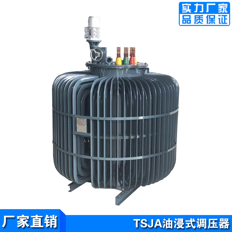 华通三相感应调压器现货供应-TSJA系列油浸式调压器 电动调压