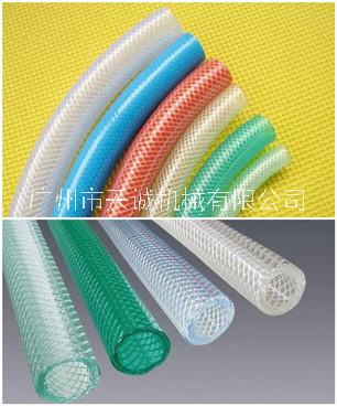 供应PVC纤维增强软管生产线 塑料网纹管生产设备 蛇皮管设备 天诚塑机