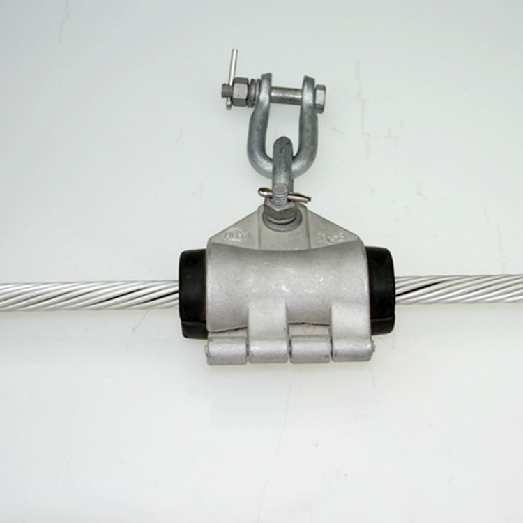 预绞式悬垂串 悬垂线夹 双层铝合金护线条 光缆金具 切线线夹图片
