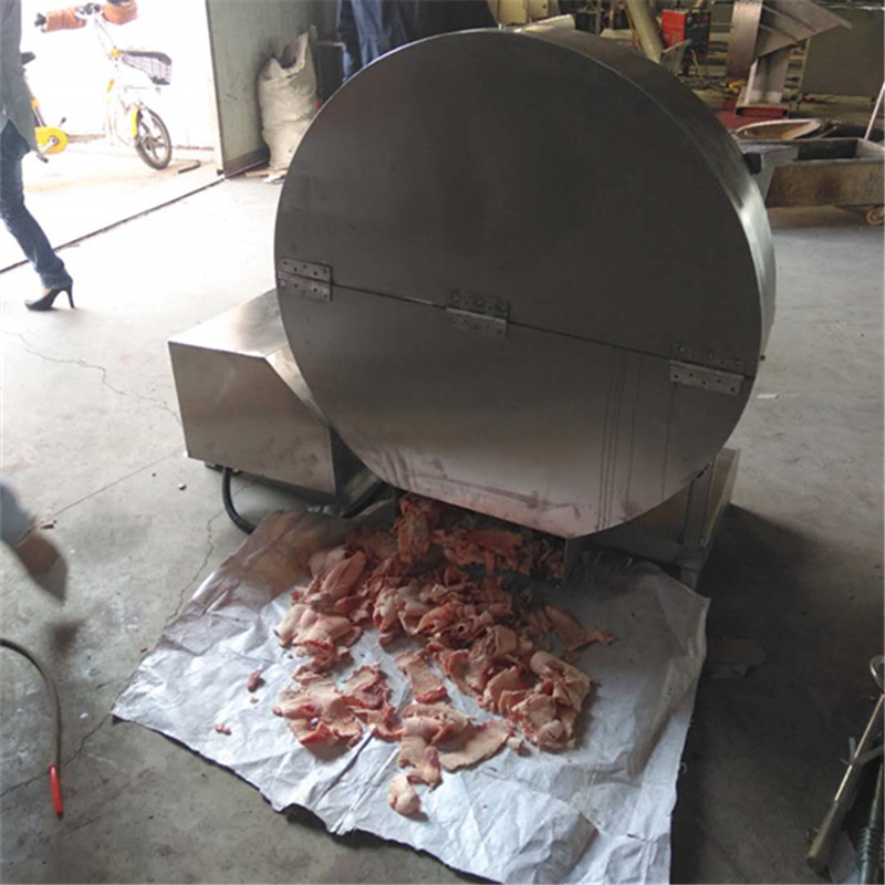 自动冷冻肉刨肉机，冻肉切片机适应范围 汇康机械 刨肉机