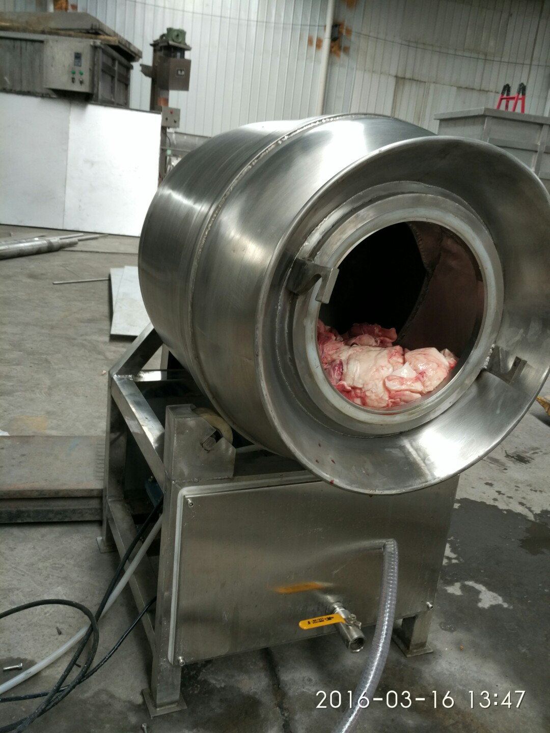 潍坊市滚揉机厂家50型试验用滚揉机 牛羊肉腌制入味机 厂家批发