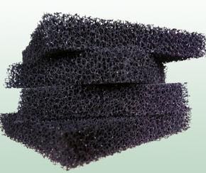 供应蜂窝海棉-保温阻燃 耐高温 过滤活性碳海棉排风口过滤净化棉