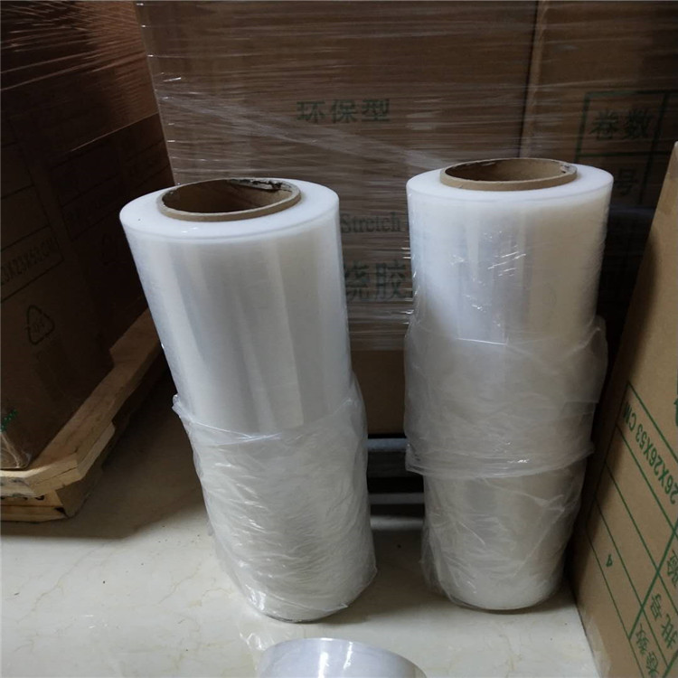 缠绕膜供应商 苏州拉伸PE缠绕膜 2.3kg手工膜产品塑料保护薄膜