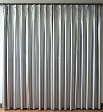 北京1.5米单面银色遮光布 黑色涂银布隔热防晒窗帘遮阳布料批发