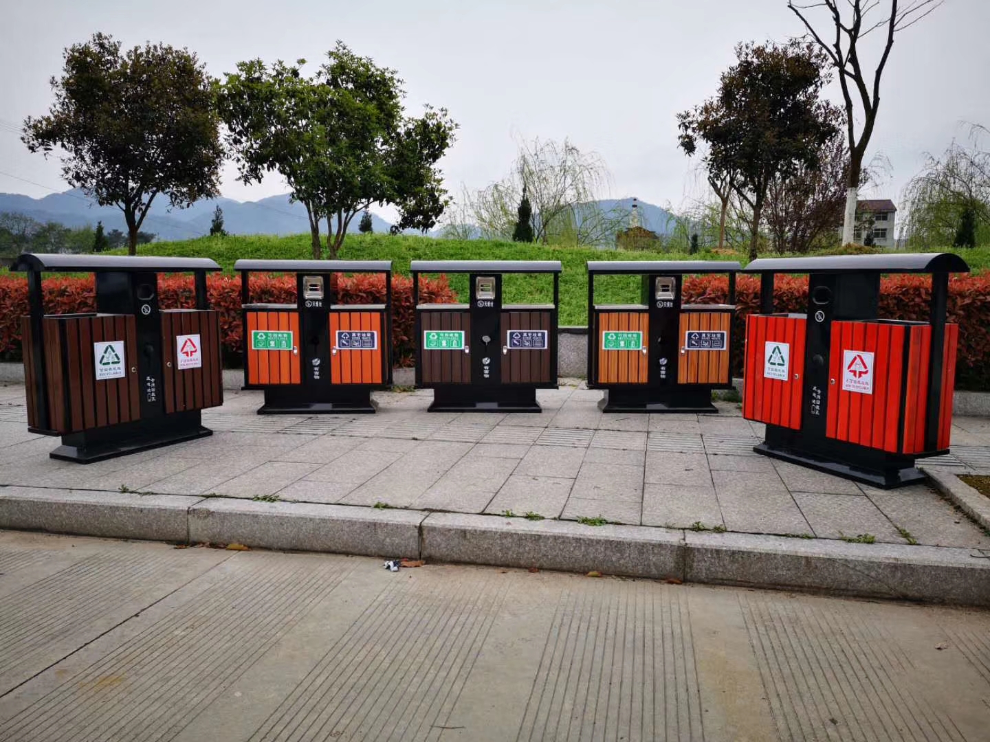 广东垃圾桶厂家分类垃圾箱户外垃圾桶果皮箱图片
