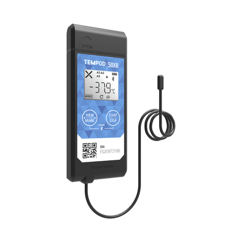 TEMPOD  50XB  蓝牙数据记录仪  蓝牙温度数据记录仪 USB冷链医药冰箱干冰液氮低温度记录图片