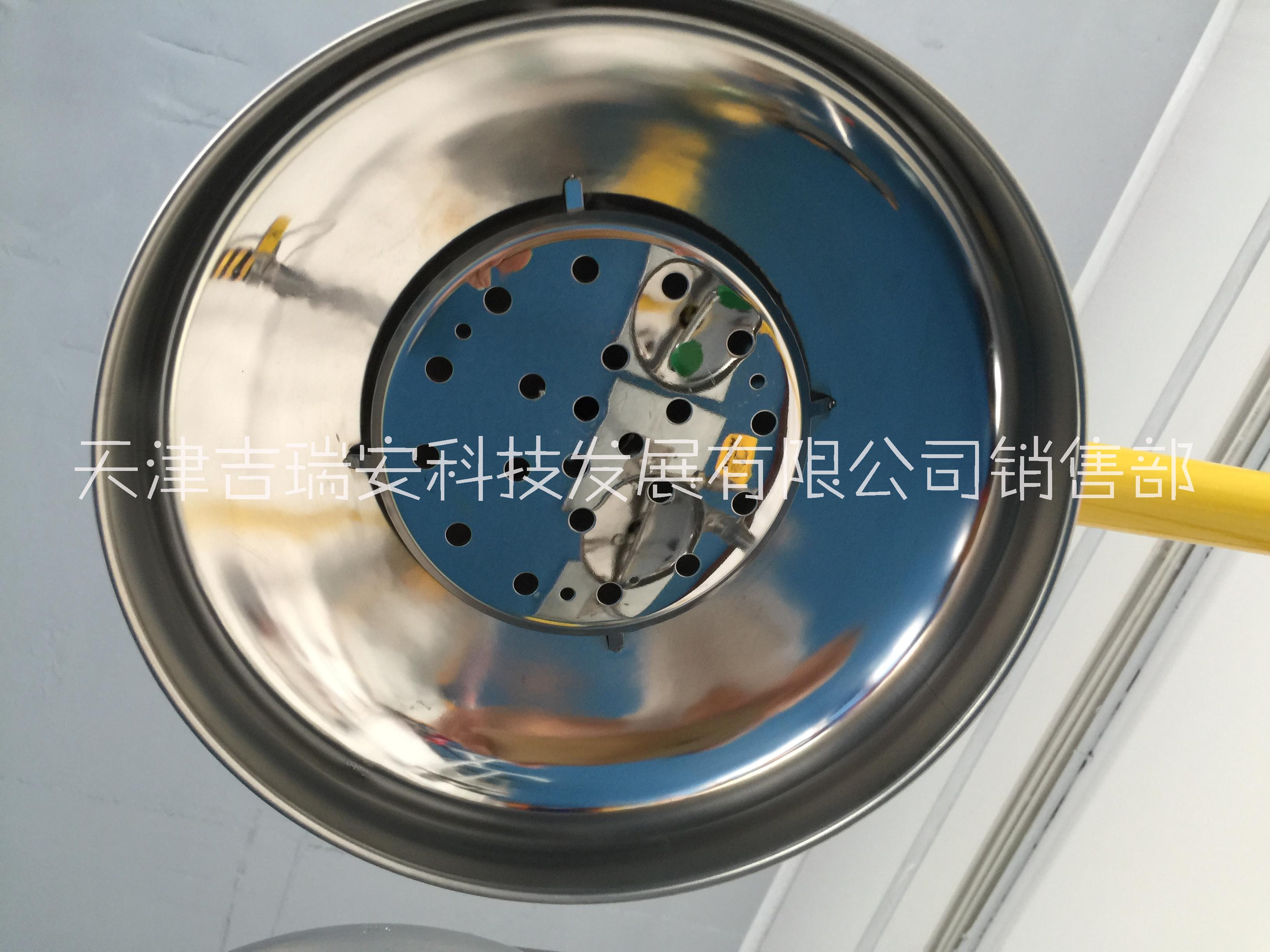 HA02108浴帘型不锈钢复合式洗眼器（集水槽） 天津汇安牌不锈钢复合式洗眼器厂家