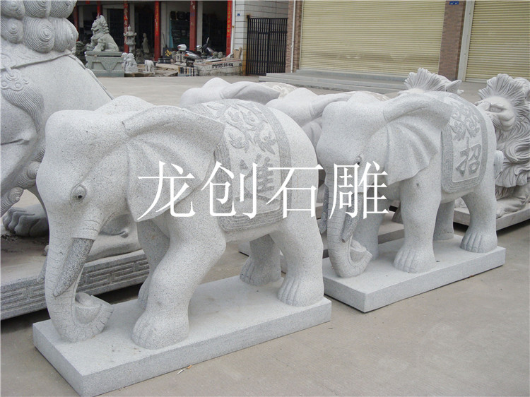 大象石雕有什么作用 石雕大象的寓意