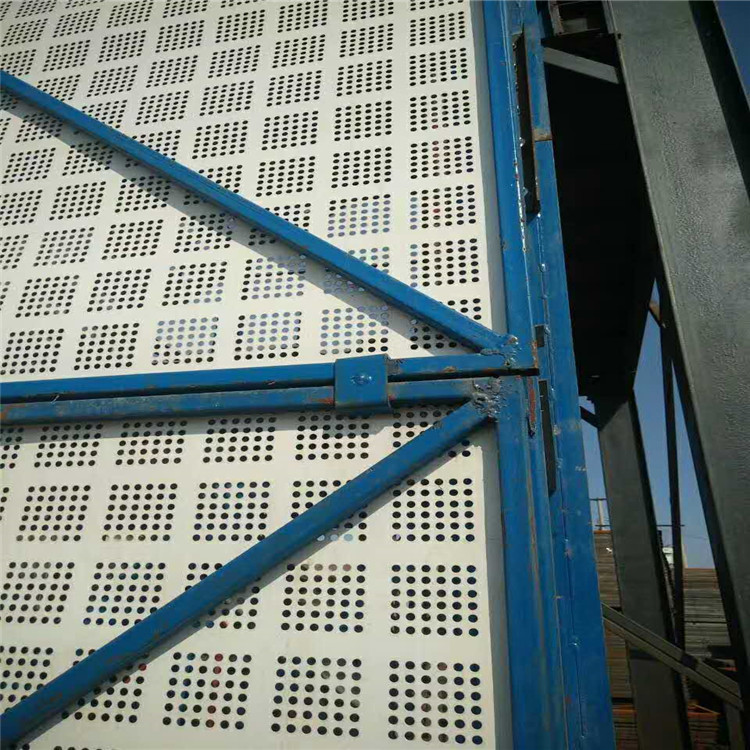 建筑爬架网片建筑工地安全钢板防护网厂家直销