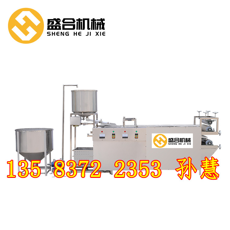 景德镇豆腐皮机器的价格 盛合食品机械 油豆腐皮机器