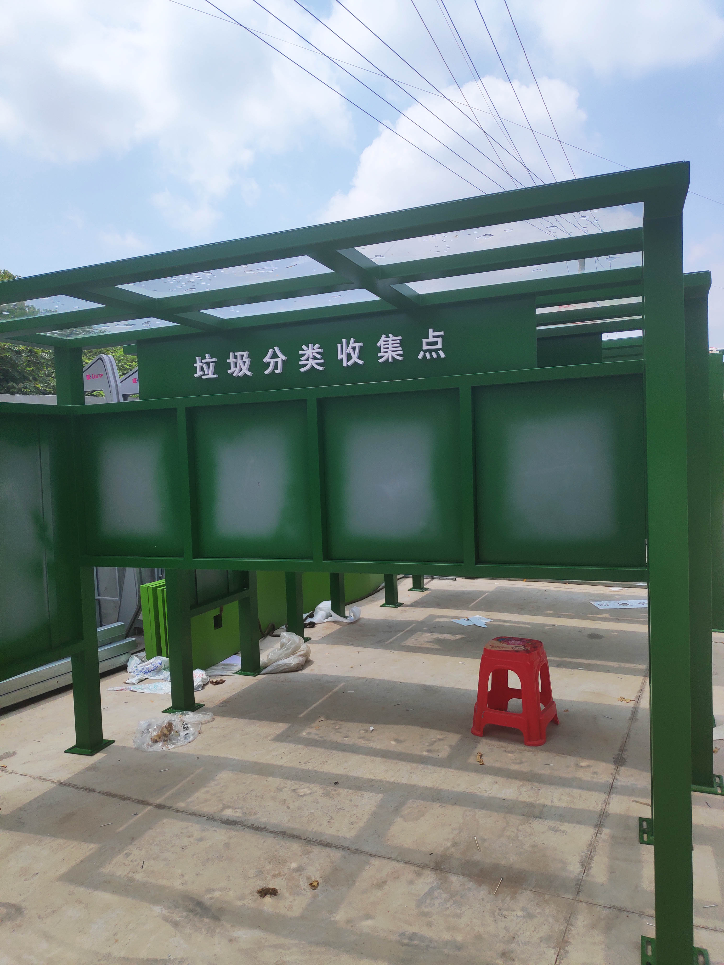 湘潭垃圾分类亭制作，株洲垃圾回收站台供应
