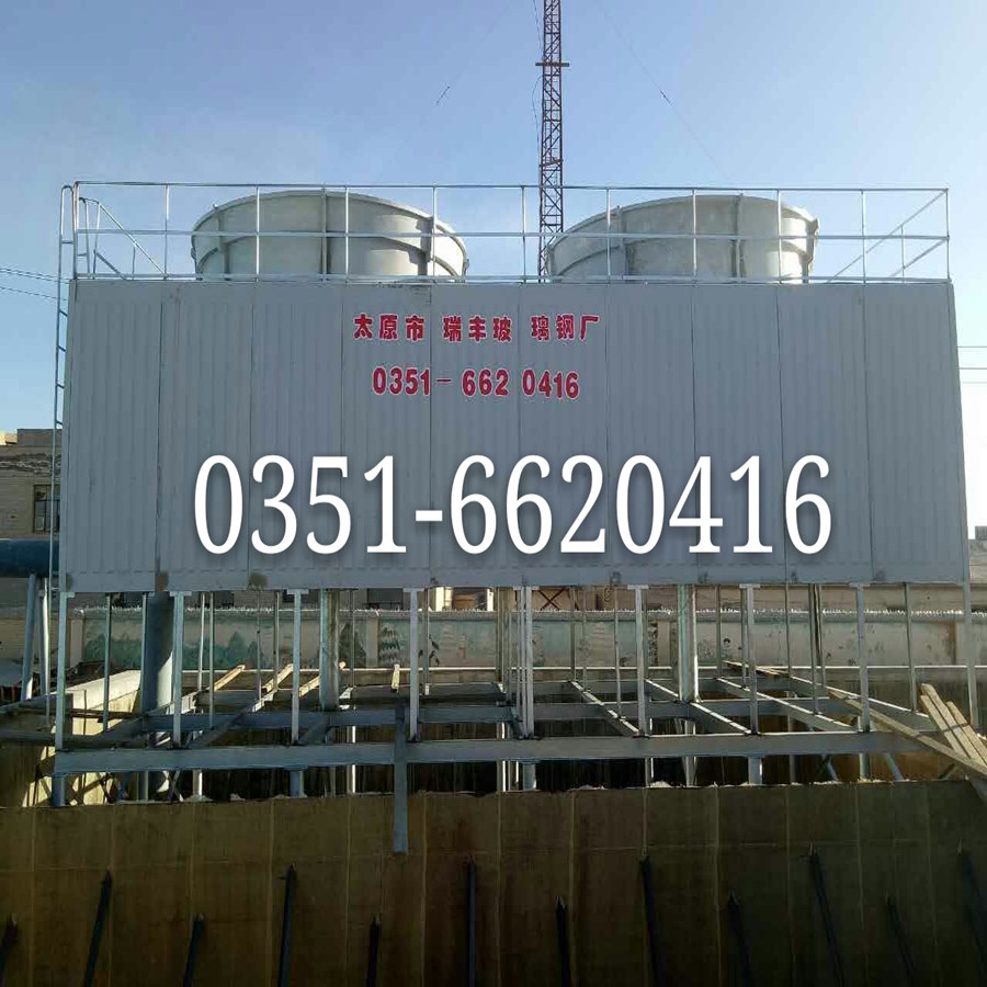 供应山西玻璃钢工业凉水塔加工厂  冷却塔安装  冷却塔价格图片