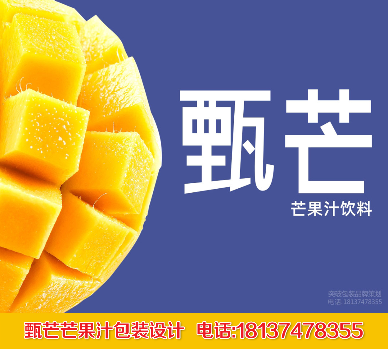 燕塞甄芒 · 芒果汁包装上海燕塞食品  | 品牌形象设计 · 视觉包装设计 · 形象礼盒设