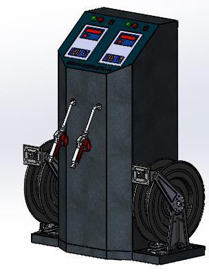 CR800-20 柜式稀油定量加 柜式稀油定量加注机 柜式稀油定量加注机科诺迪牌图片