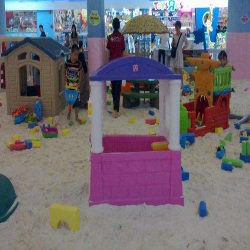 儿童游乐场专用圆粒海沙 细白沙