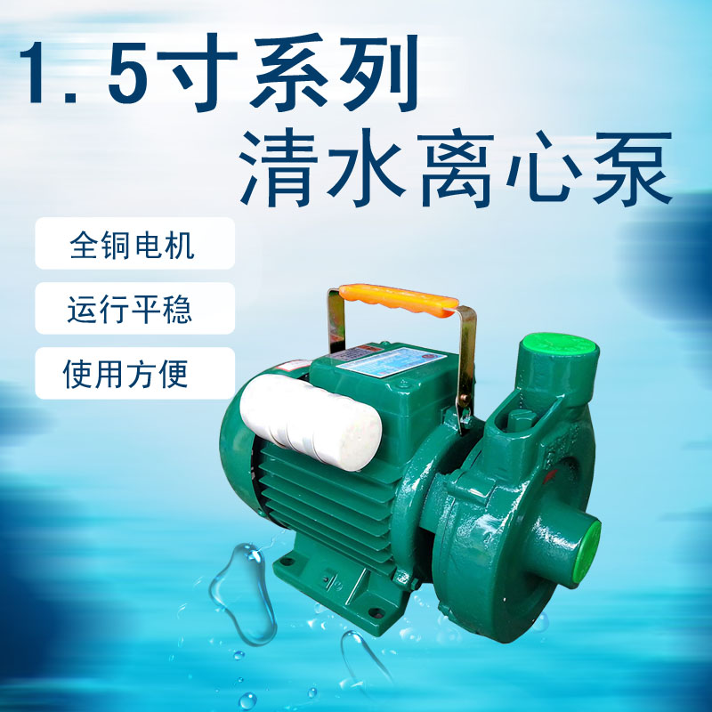 1.5DK20离心泵1.5寸农田灌溉浇水微型卧式循环泵 1.5DK离心泵
