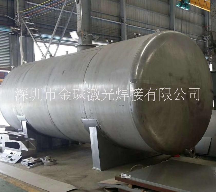 深圳厂家承接不锈钢水泥搅拌罐大功率激光焊接 精密钣金加工服务