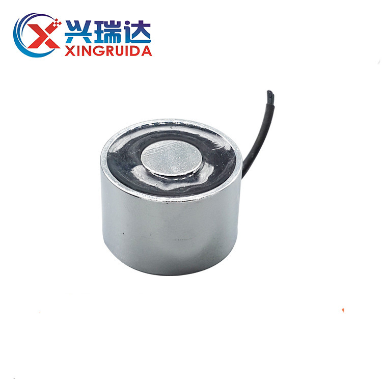 广州电磁铁 兴瑞达供应圆形直流吸盘电磁铁SMA-3020 DC12V