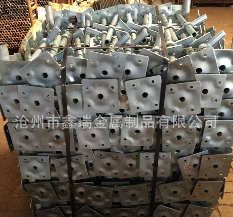 河北厂家供应钢支撑配件 钢支撑配件加工定制 可调钢支撑配件