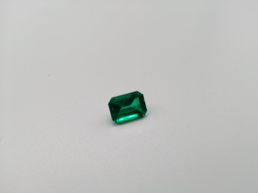 4×6mm长方形祖母绿 实验室生长再生祖母绿裸石戒面珠宝首饰定制