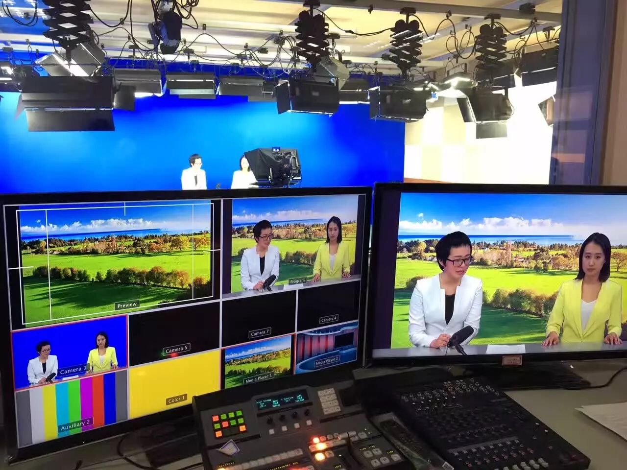 TC 1200HD高标清虚拟演播室系统北京天创华视