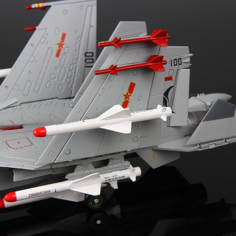 航母舰载机模型 合金阅兵军事模型 金属1:72歼15飞机模型