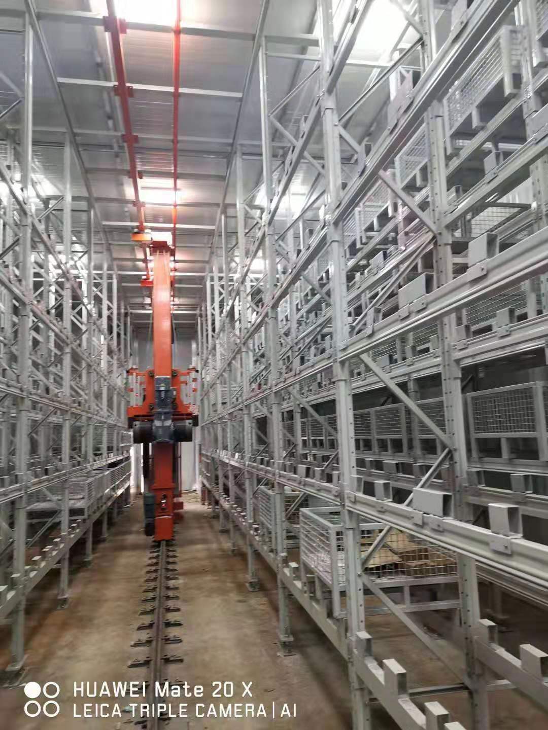1FMS柔性生产线AGV搬运车工业机器人自动化立体仓库垂直提升货柜