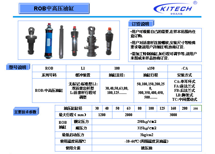 深圳专业生产MOB80*600标准油缸厂家报价价格