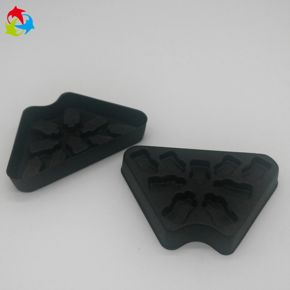 源头工厂生产定做优质吸塑包装盒 供应黑色PS指甲盖吸塑托