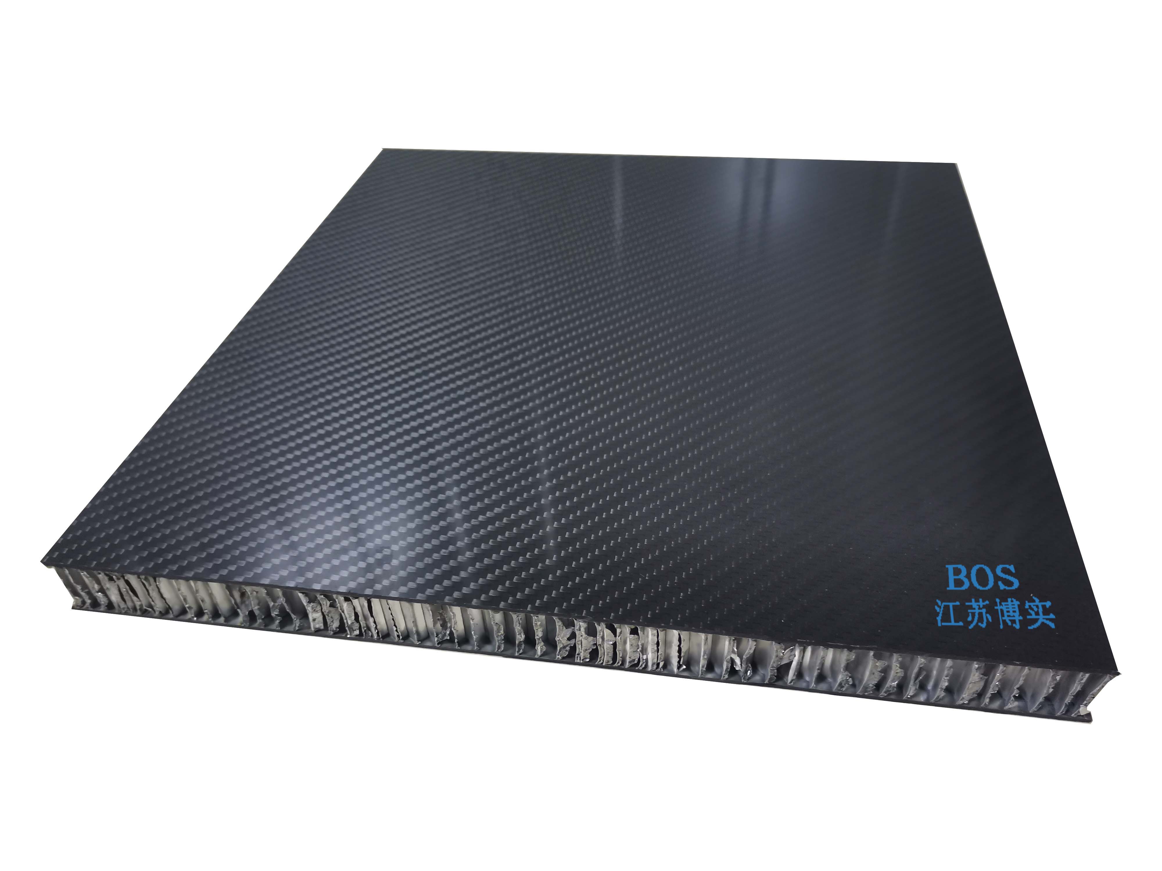 博实生产碳纤维铝蜂窝夹层板舱用外 碳纤维铝蜂窝板