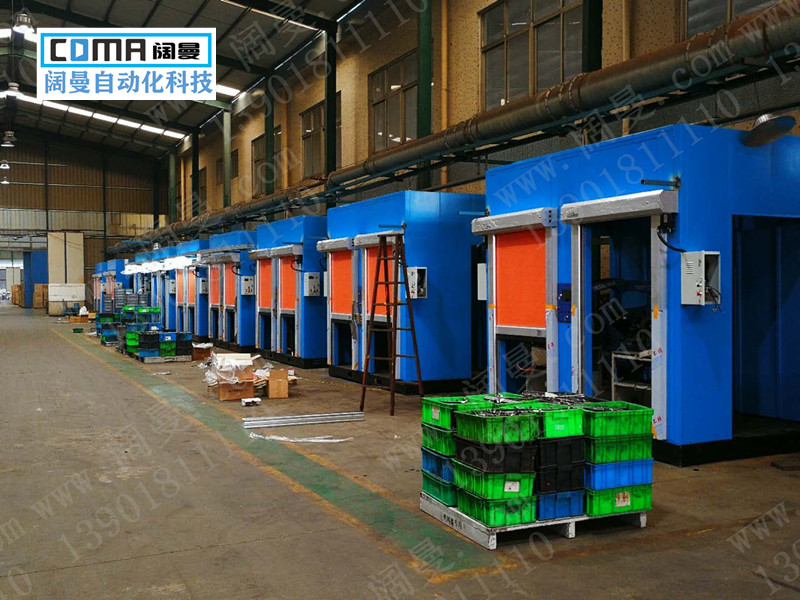 上海焊接工作站安全门厂家定制阔曼科技专业生产焊接站自动门厂家图片