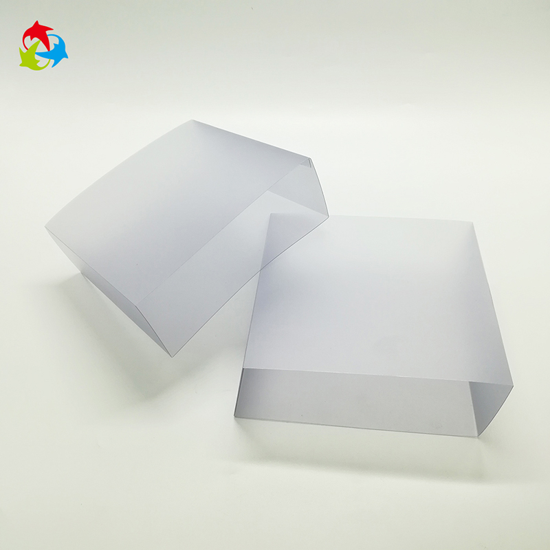 吸塑厂家现货供应PET折盒 专业定做透明PVC磨砂折盒图片