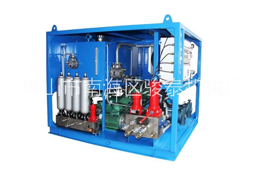 佛山专业生产液压站厂家，佛山厂家生产中小型液压站，液压控制系统液压泵站图片