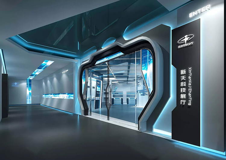 郑州科技展厅装修公司—科技展厅设计要突出“科技”二字