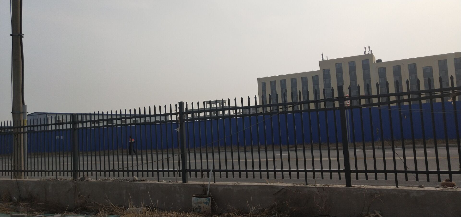 西青区围挡板 彩钢围挡找天津庆岭专业送货上门安装图片