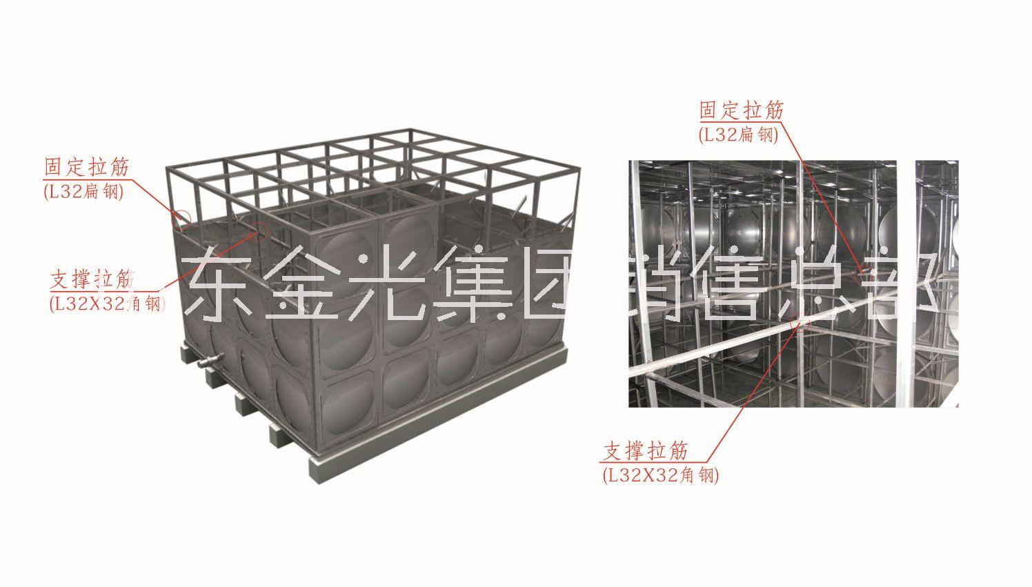 供应 SMC组合式玻璃钢水箱  消防水箱