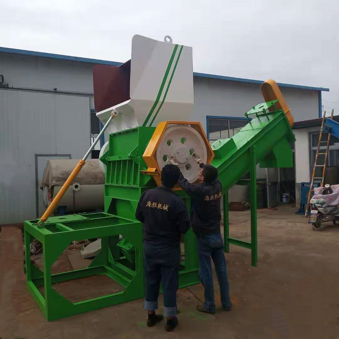 1000型加宽加高粉碎机可定制再生塑料破碎机莱州海胜机械