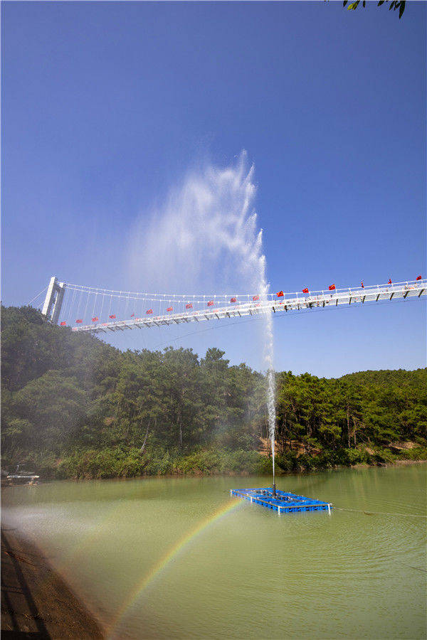 陕西甘肃地区景观池旅游景点 喷泉 喊泉设备