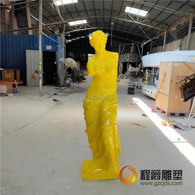广州厂家现货出售玻璃钢断臂维纳斯人像  西方人物雕塑 断臂维纳斯雕塑 规格齐全图片