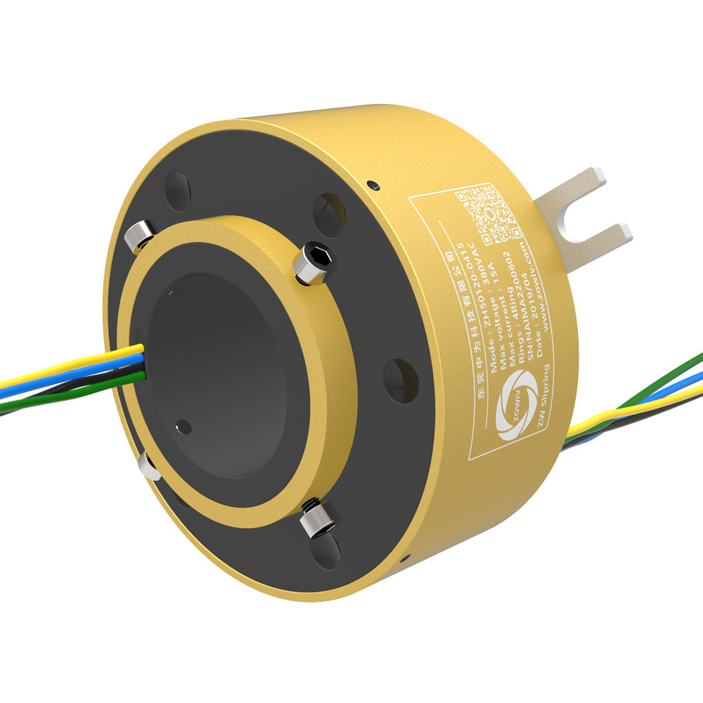 供应过孔30mm精密导电滑环，大电流旋转接头专业制造厂家低价采购