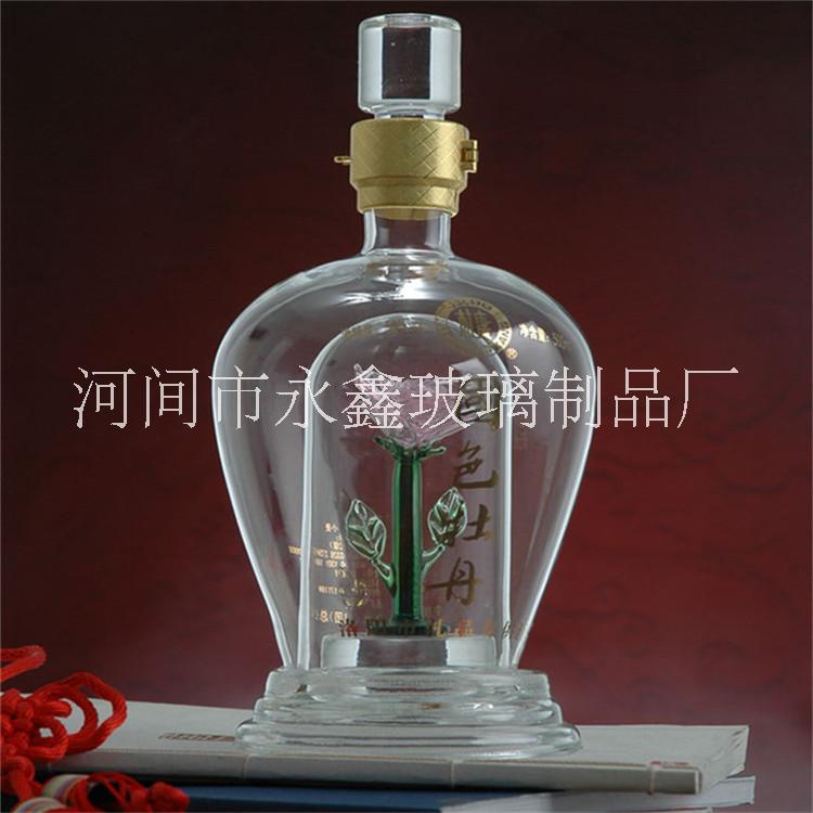 创意耐高温玻璃酒瓶个性坛子形高硼硅玻璃空酒瓶