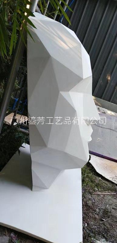 广州市玻璃钢模型面具厂家广州玻璃钢模型面具雕塑纯手工制作表面亮光造型美观