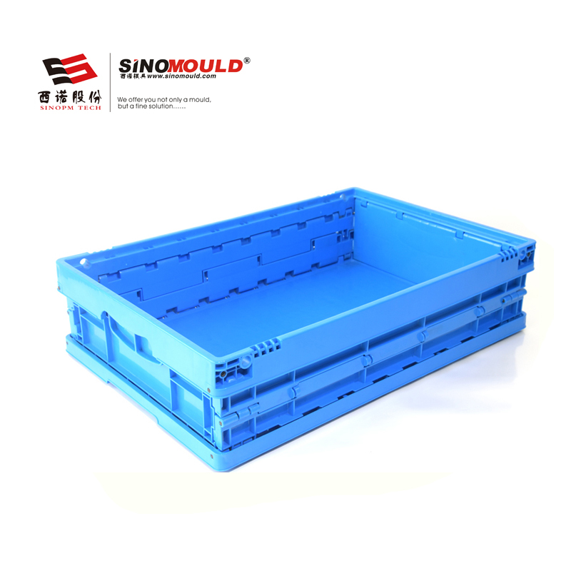 SHG折叠周转箱 塑料周转筐 可堆垛塑胶框604015C1 物流运输筐定制
