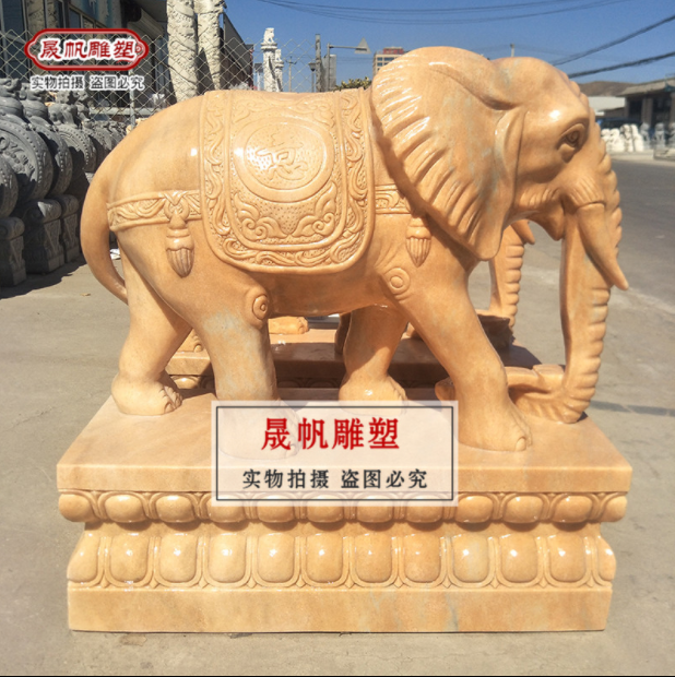 石雕大象厂家直销供应